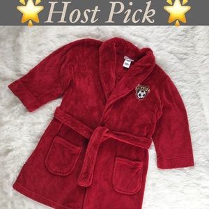 ❤️🌟Host Pick🌟Cherokee-Kids Red Flannel Bath Robe